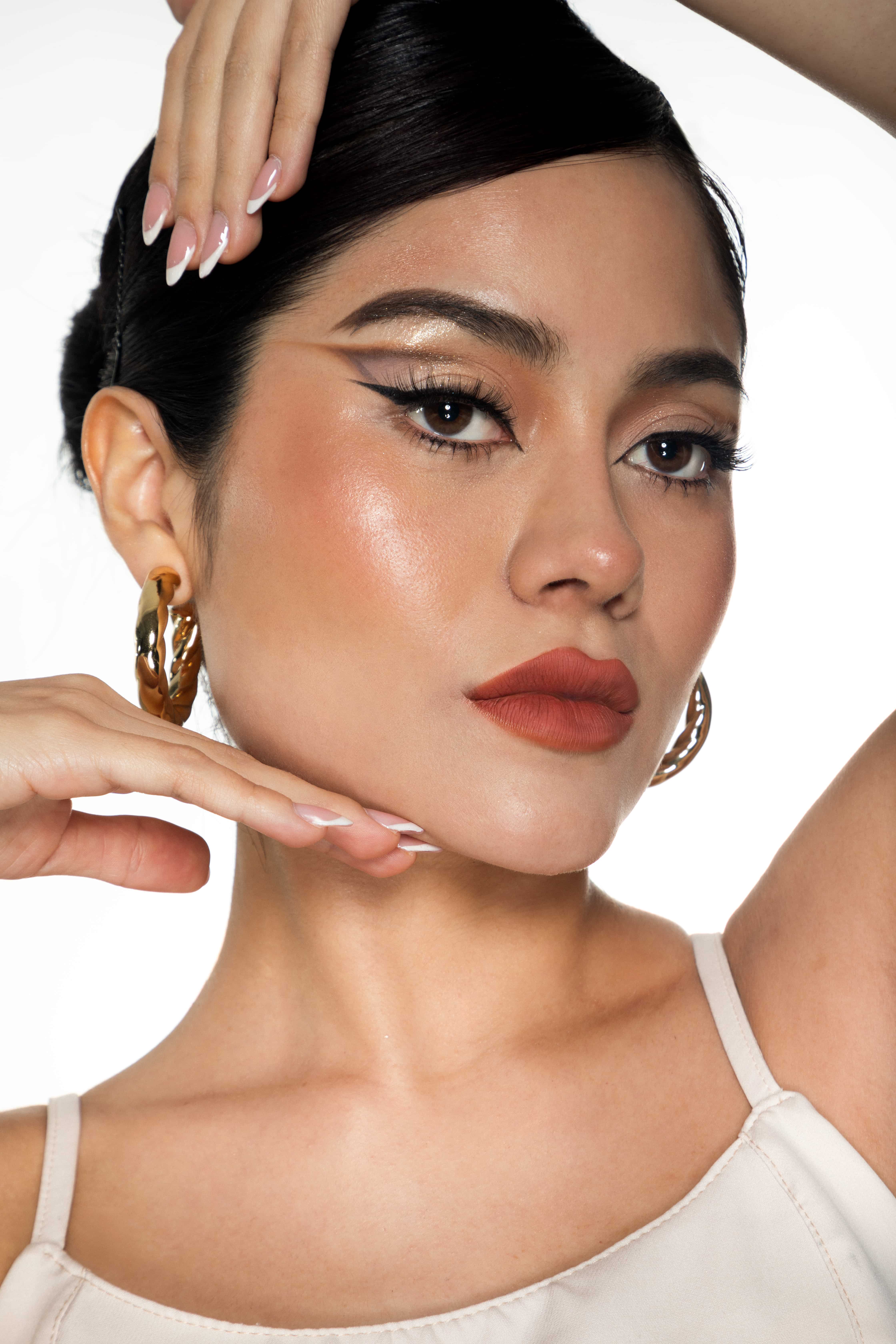 Conceptual makeup for fashion and publication projects